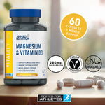 Load image into Gallery viewer, Magnesium & Vitamin D3 Capsules