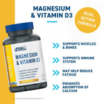 Load image into Gallery viewer, Magnesium & Vitamin D3 Capsules
