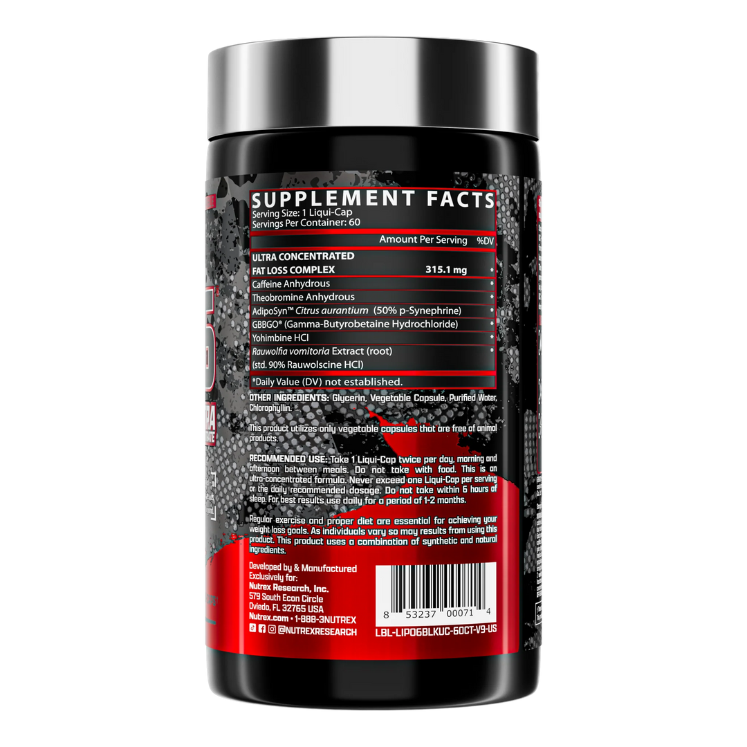 Nutrex Lipo 6 black ultra