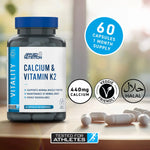 Load image into Gallery viewer, Applied Nutrition Calcium &amp; Vitamin K2