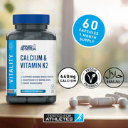 Applied Nutrition Calcium & Vitamin K2