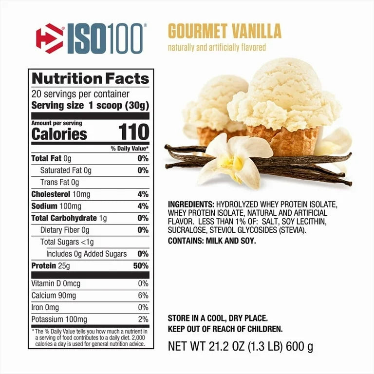 Dymatize Iso 100 1.34lbs